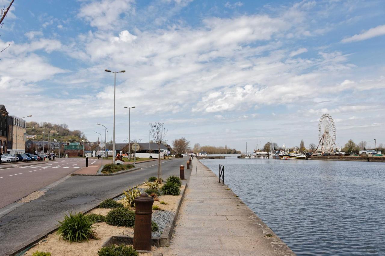 L' Annexe Du Cosmopolitain Lägenhet Honfleur Exteriör bild